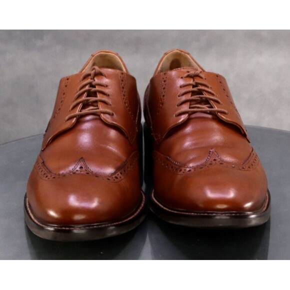 Cole Haan Warren $160 Men's Wingtip Oxfords Dress Shoes Size 11.5 Leather C20322 - Picture 3 of 12